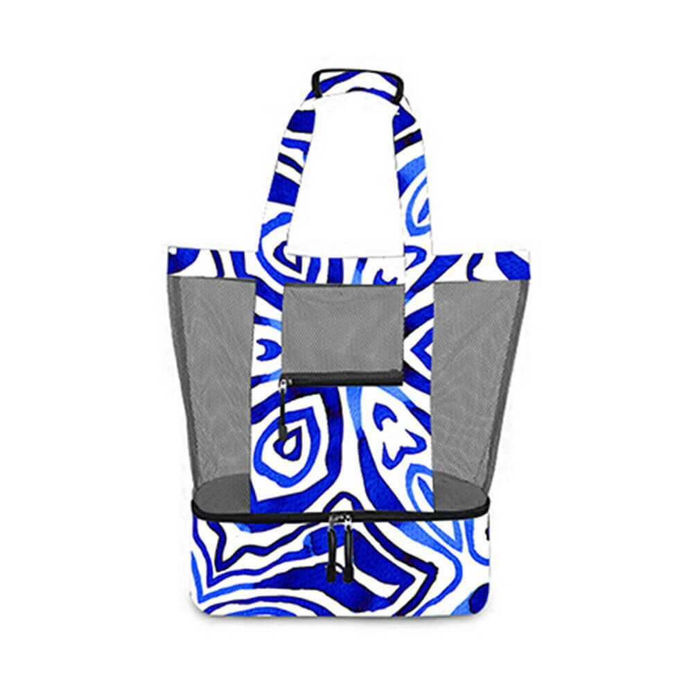 2-i-1 Beach Cooler Mesh Bag (60x60x45cm)