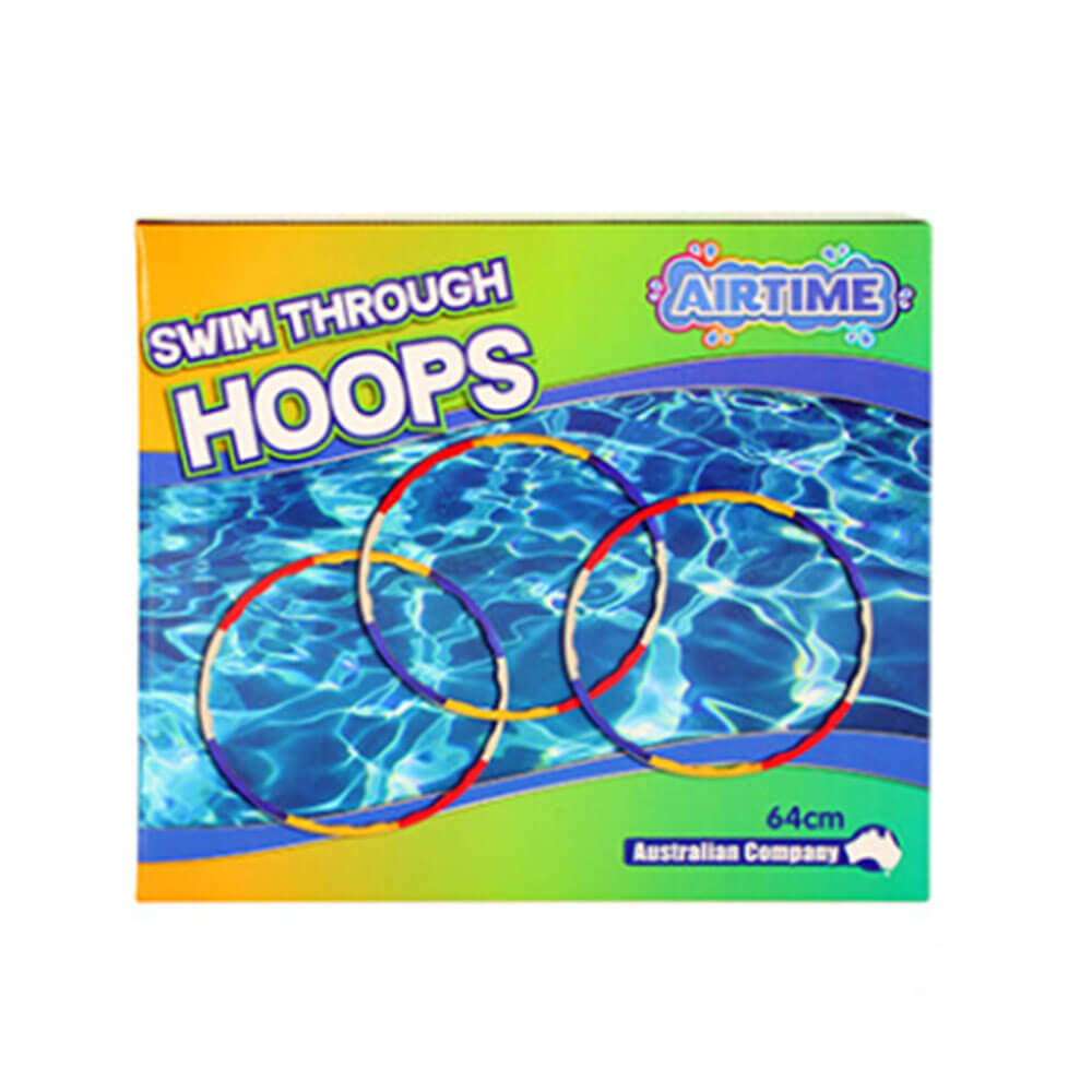 Swim Through Hoops 3 Pack 64cm