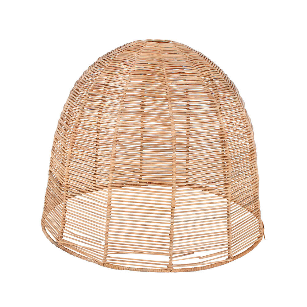 Olive Rattan Light Shade (40x34cm)