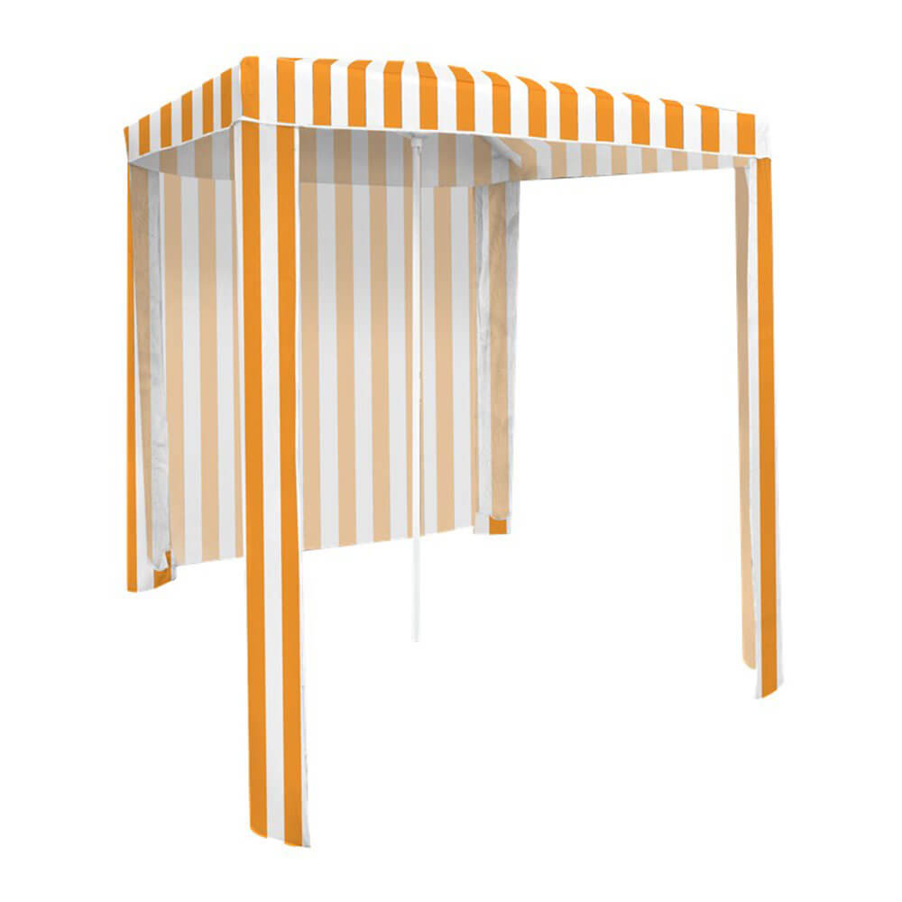 Hamptons Beach Cabana med bakvegg (180x180cm)