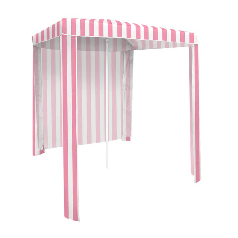 Hamptons Beach Cabana med bakvegg (180x180cm)