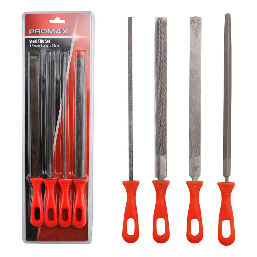 Steel File Set 4Pcs