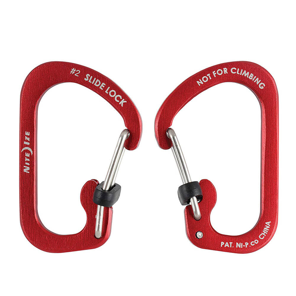 Slidelock Carabiner Aluminium