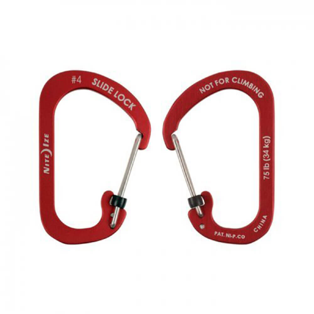 Alumínio de Slidelock Carabiner