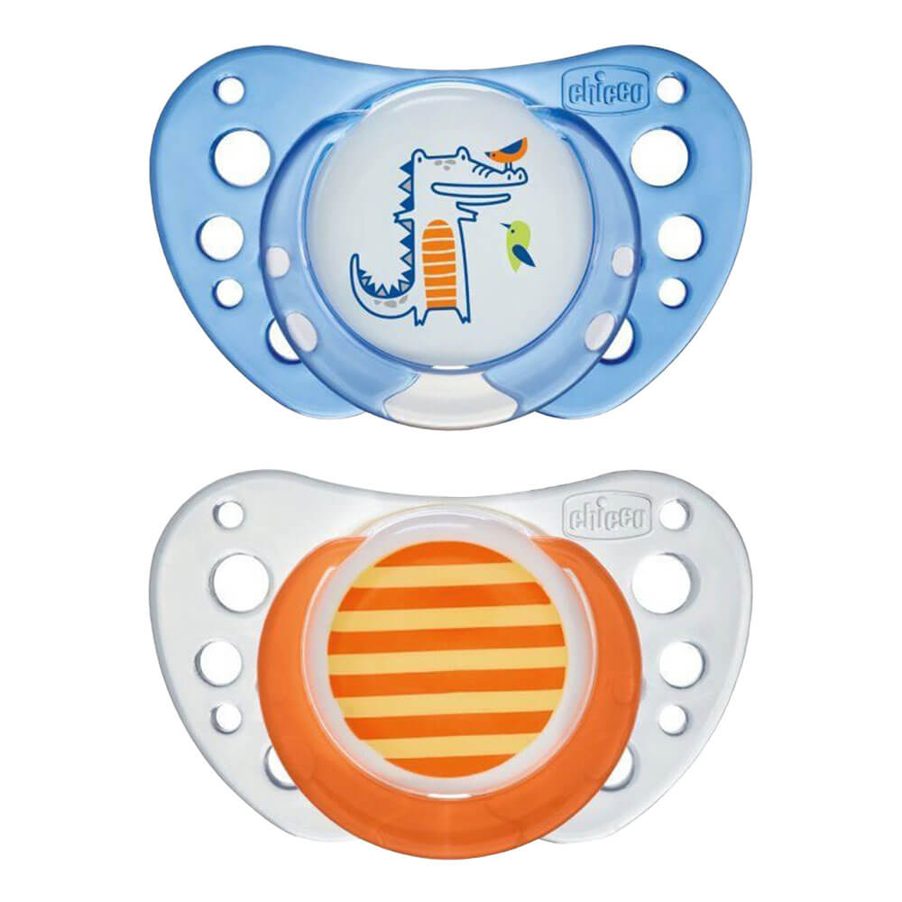 CICCO Latex Physio Air Rubber Pacifier 2pc (ragazzo)