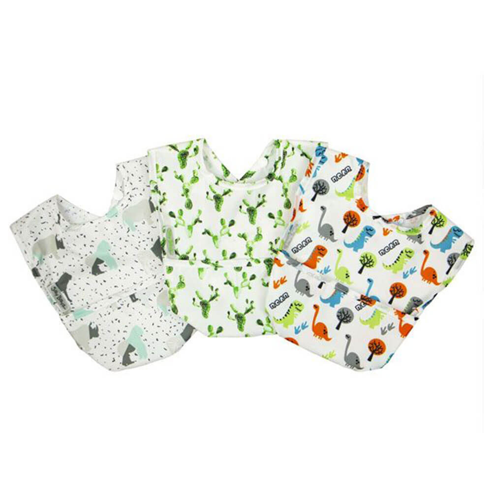 Silly Billyz Nylon Pocket Bib (pacchetto di 3)