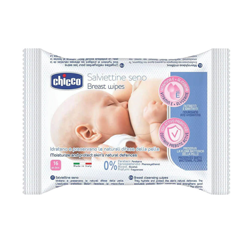 Chicco Nursing Cleansing Breath Wipes