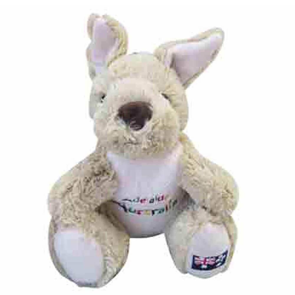 20cm Kangaroo Plush w/ Embroidery