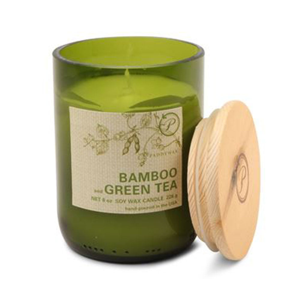 Paddywax Eco Green Candle i glass 8oz