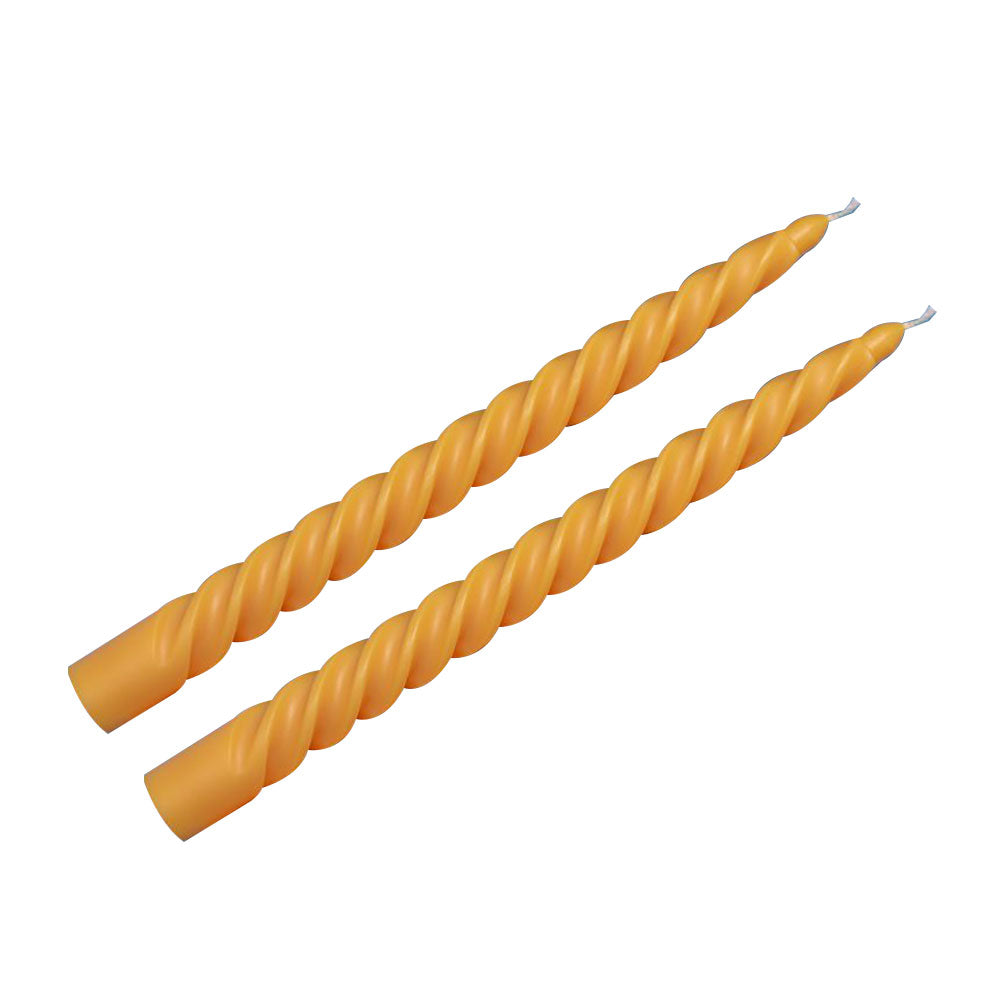 Paddywax Twisty konisk snoede stearinlys 10 "(2 stk)