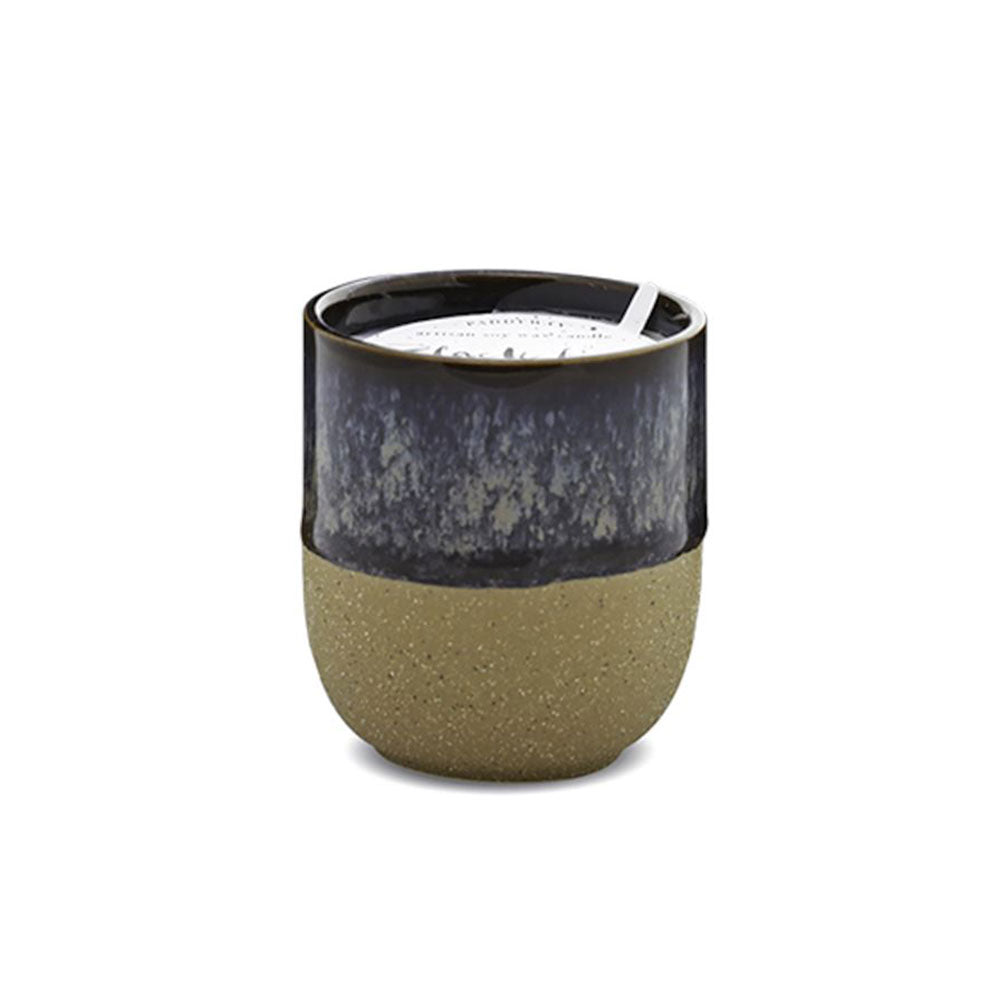 Kin Black Fig & Rose Candle w ceramice (czarny)