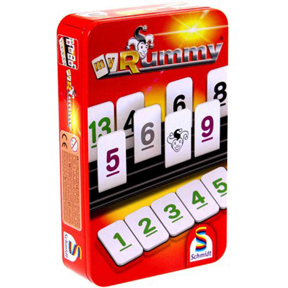 Schmidt mijn rummy tin game