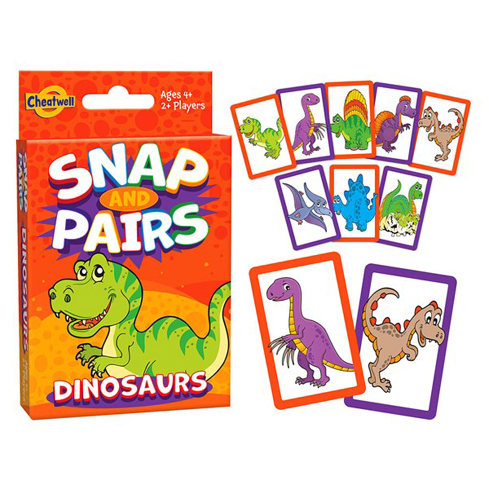 Cheatwell Snap & Pairs Game de cartes Kid's