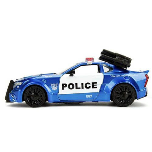 Transformers 5 Barricade Ford Mustang 1:24 Diecast