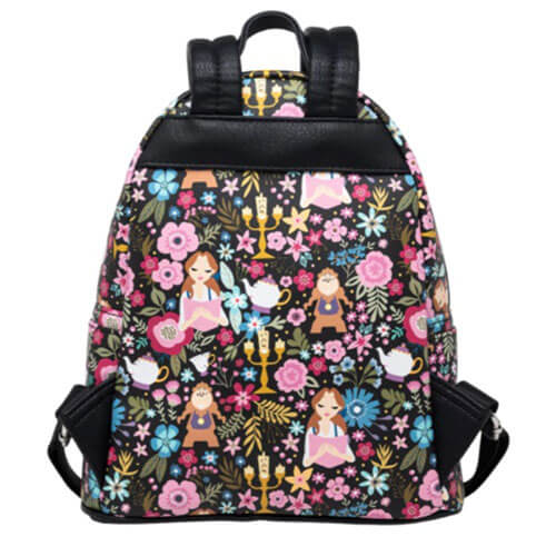 Beauty & the Beast (1991) Belle Floral Mini Backpack