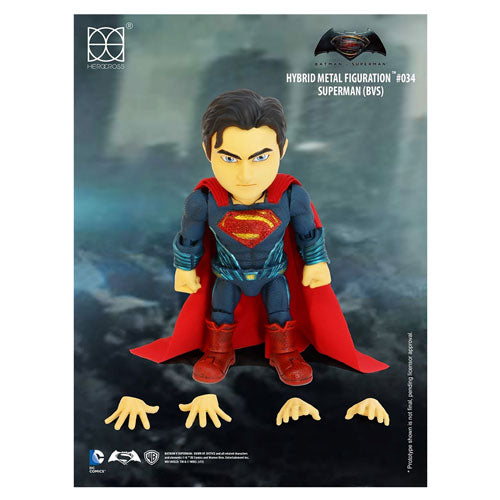 Batman v Superman Dawn of Justice Superman Hybrid Metal Fig