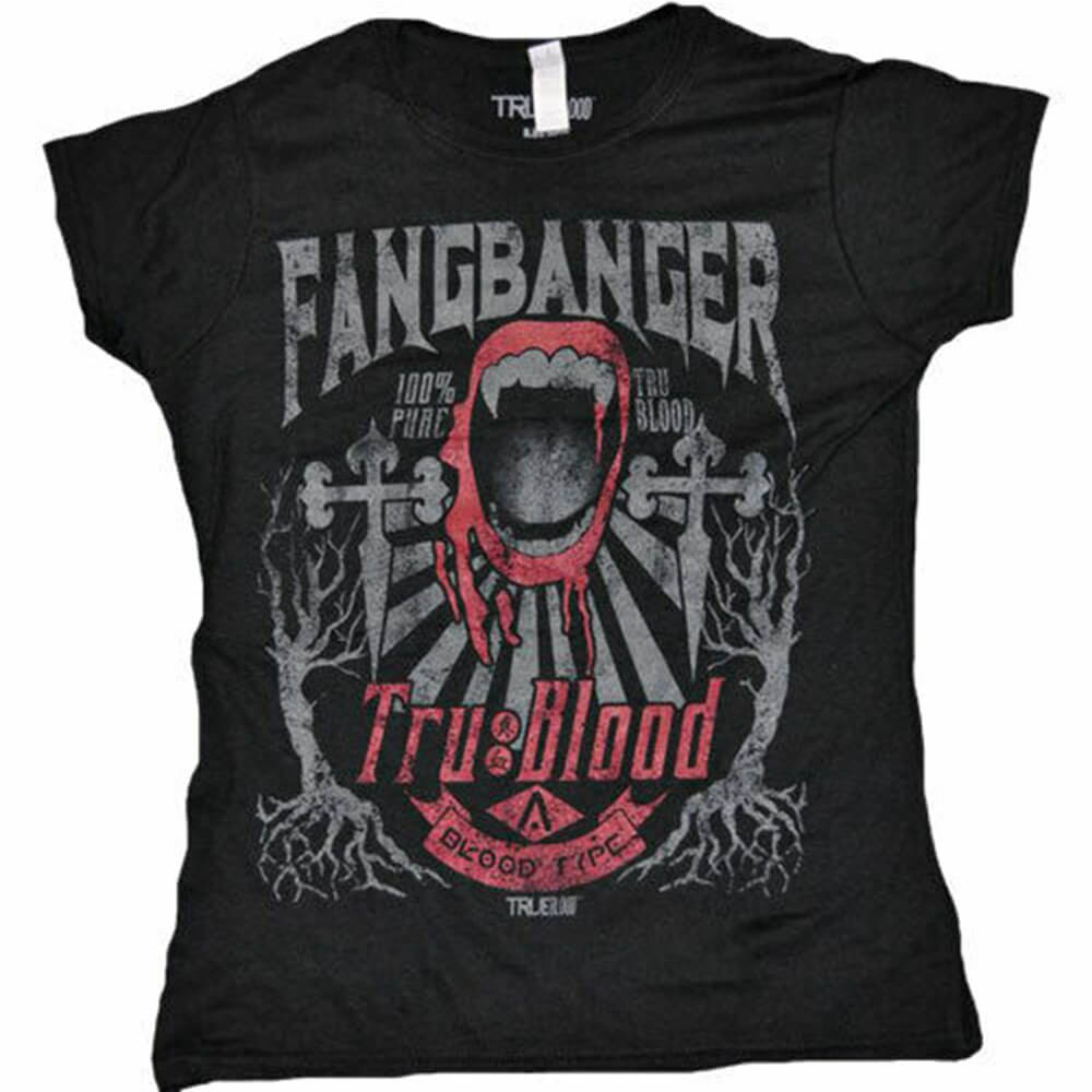 Camiseta femenina de True Blood Fangbanger