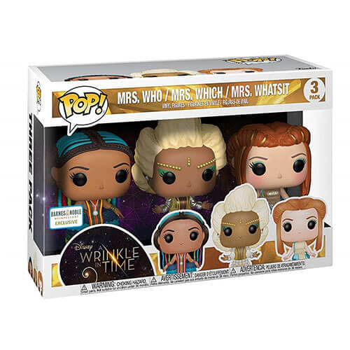 Mrs Who Mrs Which & Mrs Whatsit US Exclusive Pop! Vinyl 3 Pk