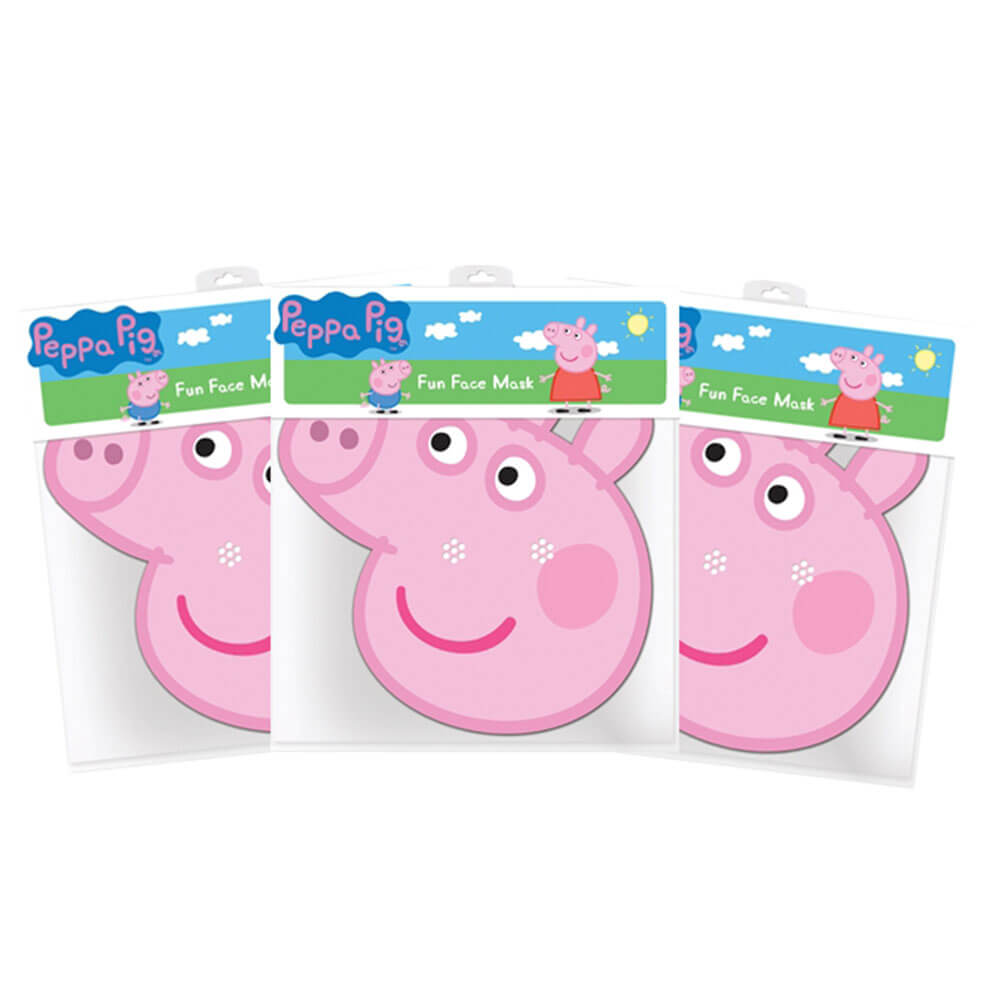 Peppa Pig Cardboard Masks 3 Pk