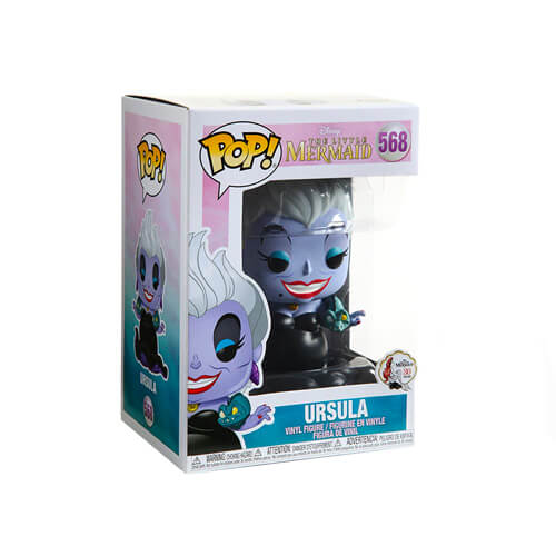 Little Mermaid Ursula with Eels Metallic Pop! Vinyl