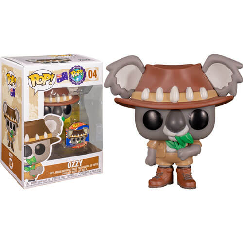 Funko Around the World Ozzy Koala (Australia) Pop with Pin