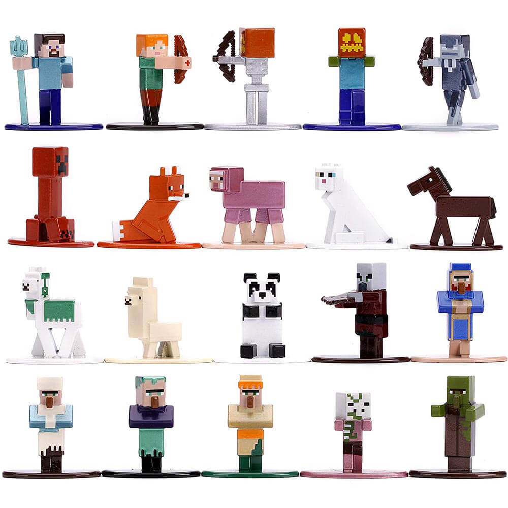 Minecraft Nano Metalfigs 20-pack Wave 03