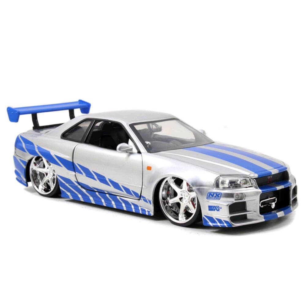 F&F '02 Nissan Skyline GT-R 1:24 Scale Hollywood Ride