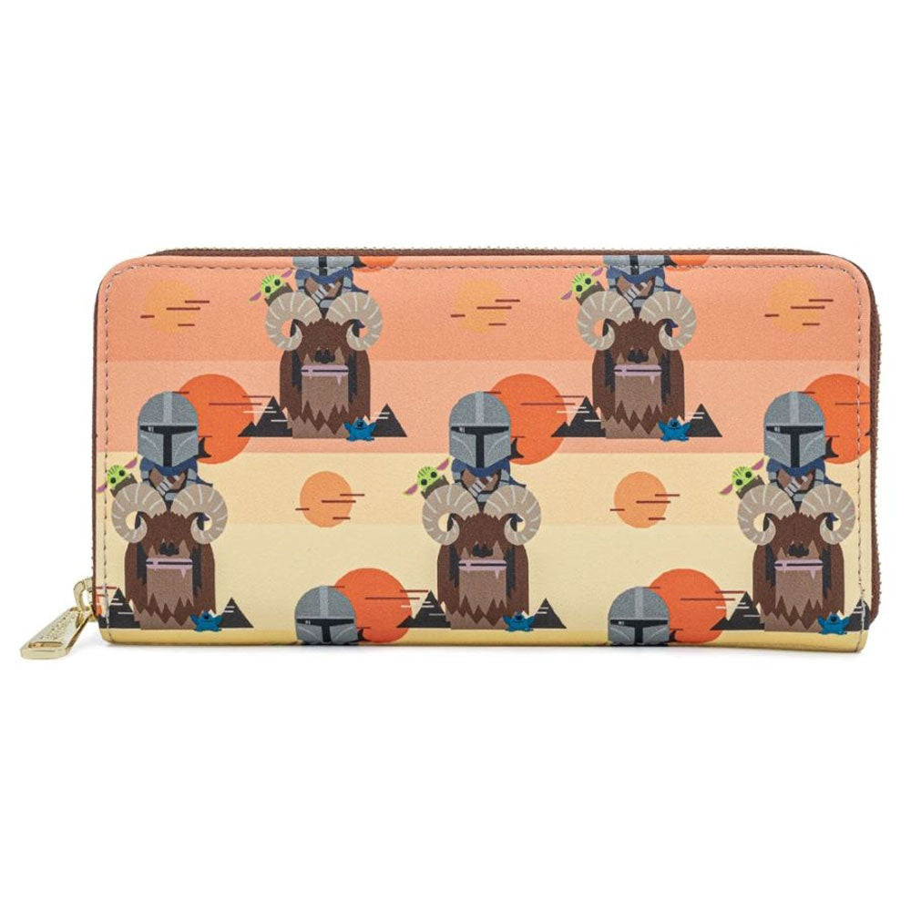 Star Wars: The Mandalorian Bantha Ride Zip Purse