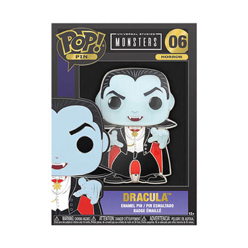 Universal Monsters Dracula 4" Pop! Enamel Pin