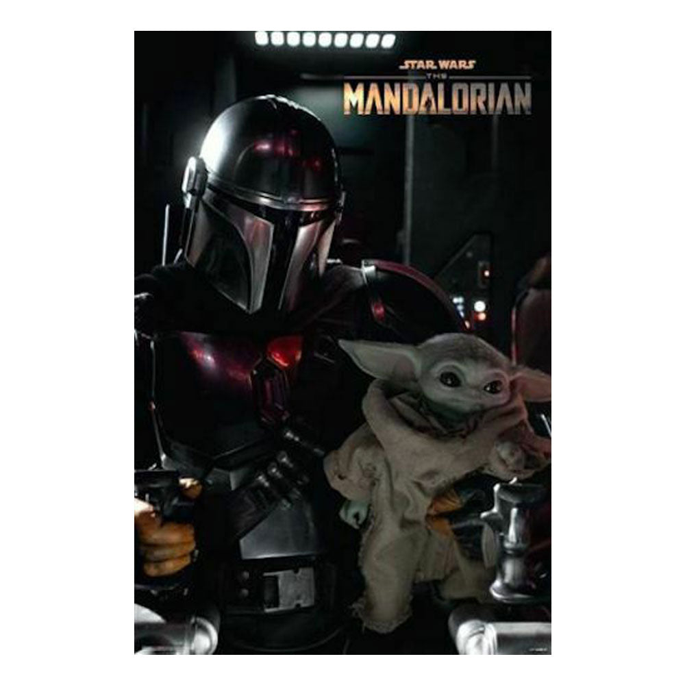 Star Wars Mandalorian -plakaten