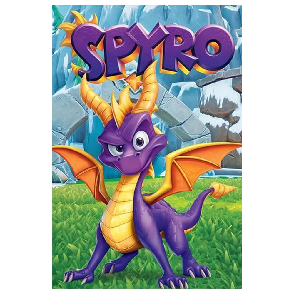 Pôster de trilogia Spyro reacendeu