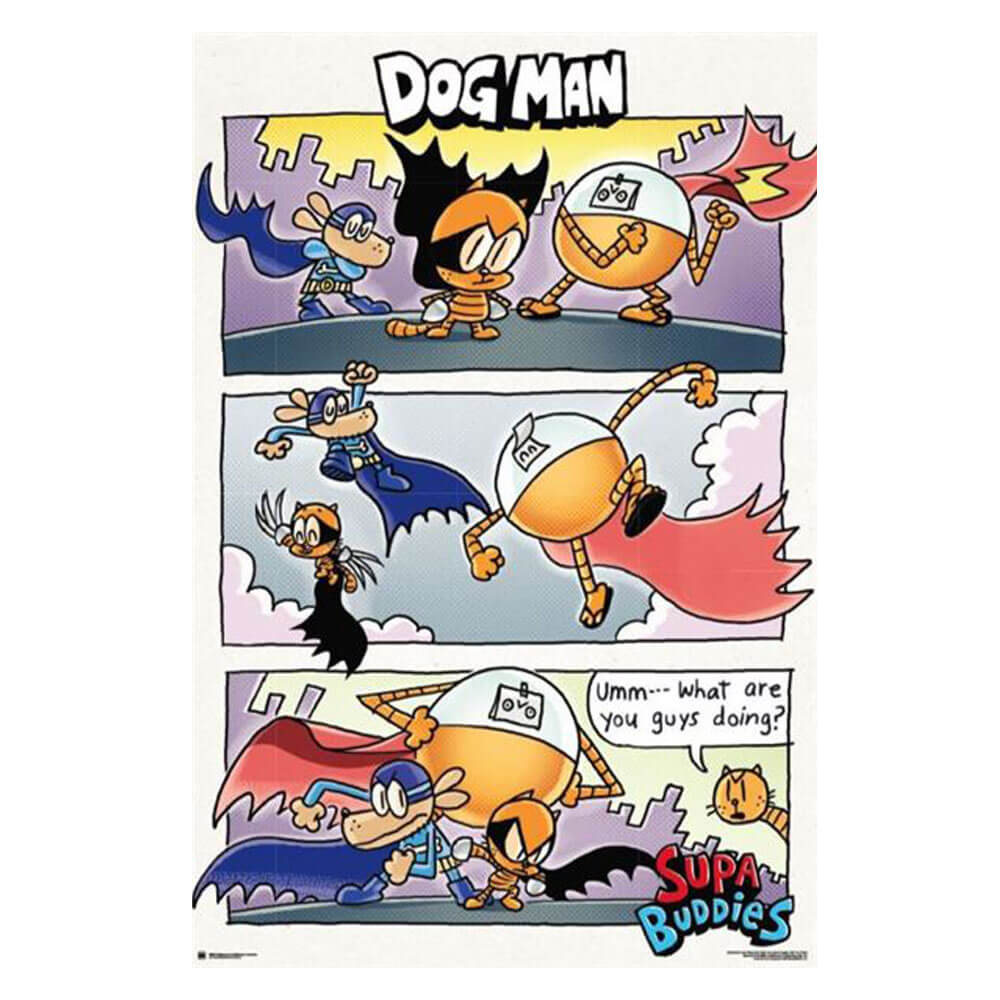 Dog Man Super Buddies Poster