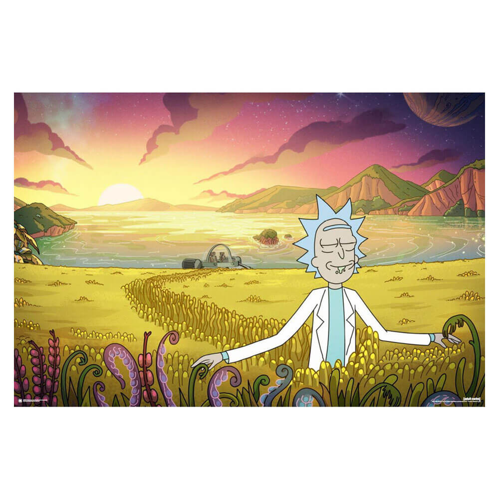 Impact Rick og Morty Poster (61x91,5cm)