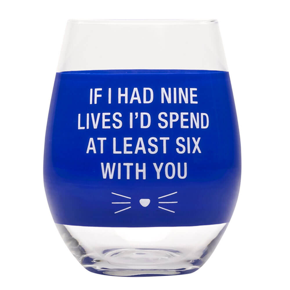 Say What Wine Glass