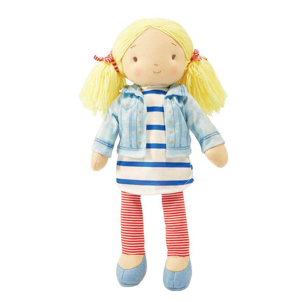 Bunnies by the Bay Global Sister Doll med hefte