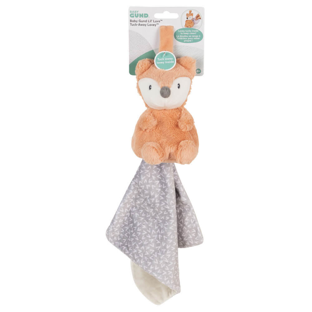 Gund lil luvs tuck-away lovey plysch 43 cm