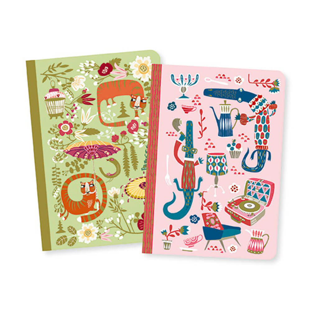 Djeco Little Notebooks (set van 2)