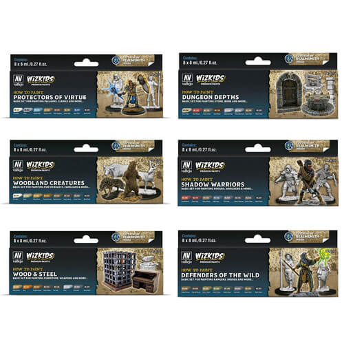 Vallejo Wizkids Premium Paint Set