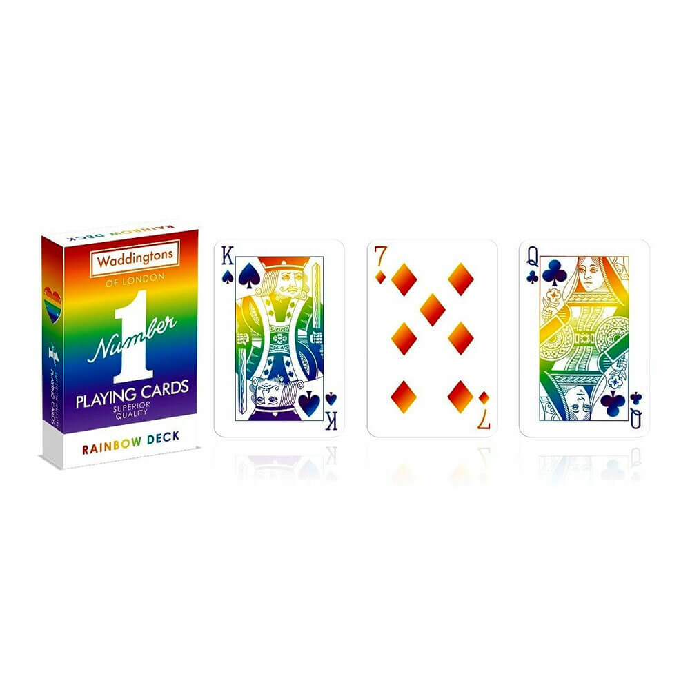 Playing Cards Waddingtons Rainbow