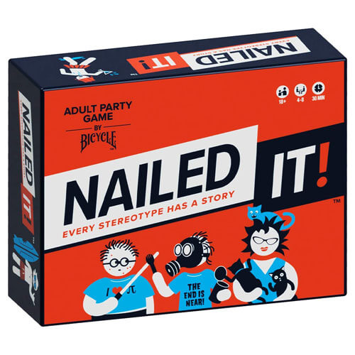 Bicycle Nailed It! Board Game