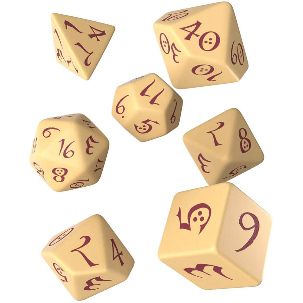 Q Workshop Classic RPG DICE SET AF 7