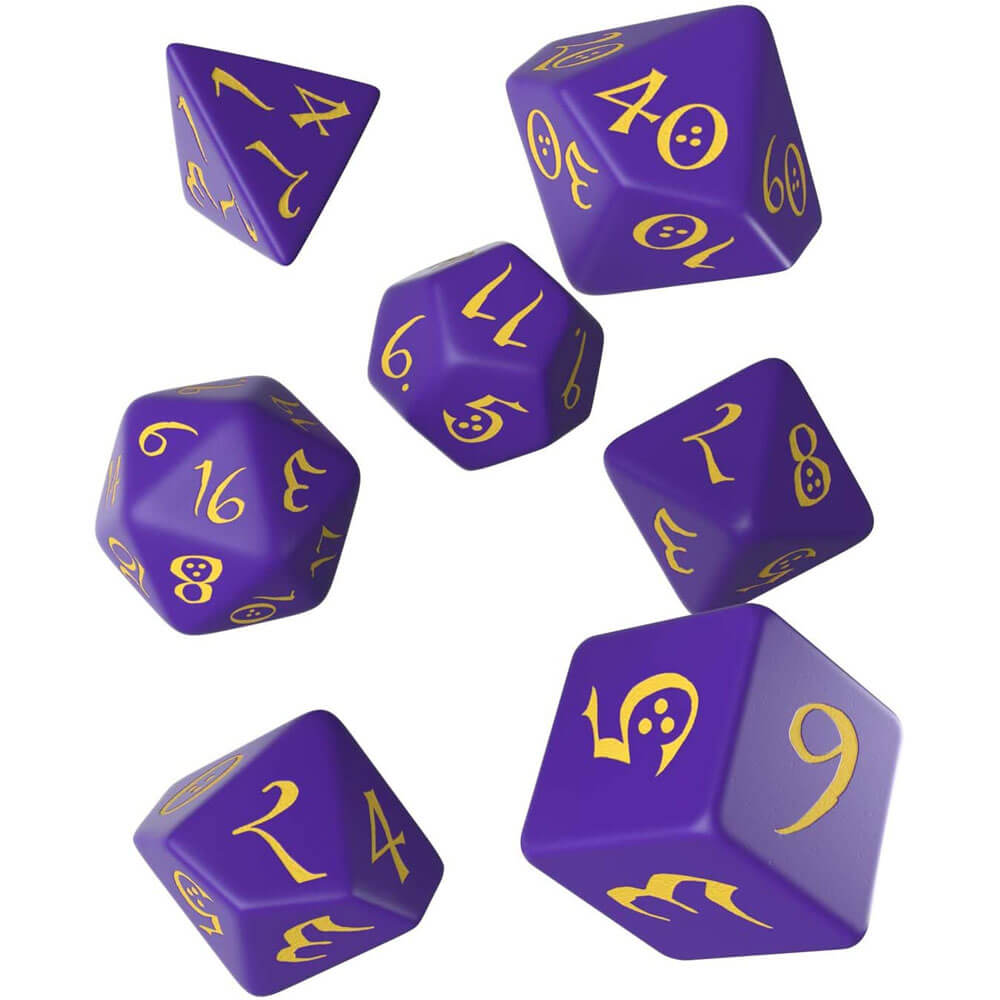 Q taller Classic RPG Dice Juego de 7