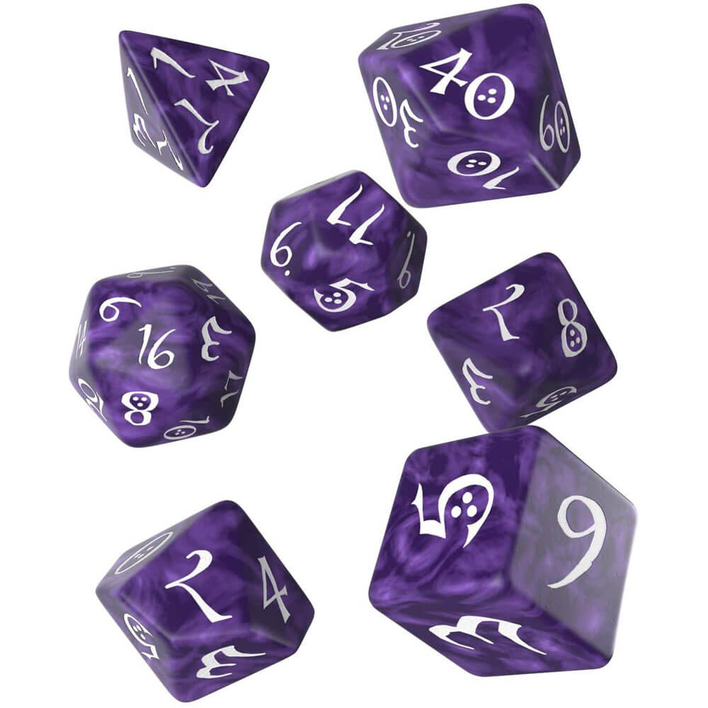 Q Workshop Classic RPG DICE Set of 7