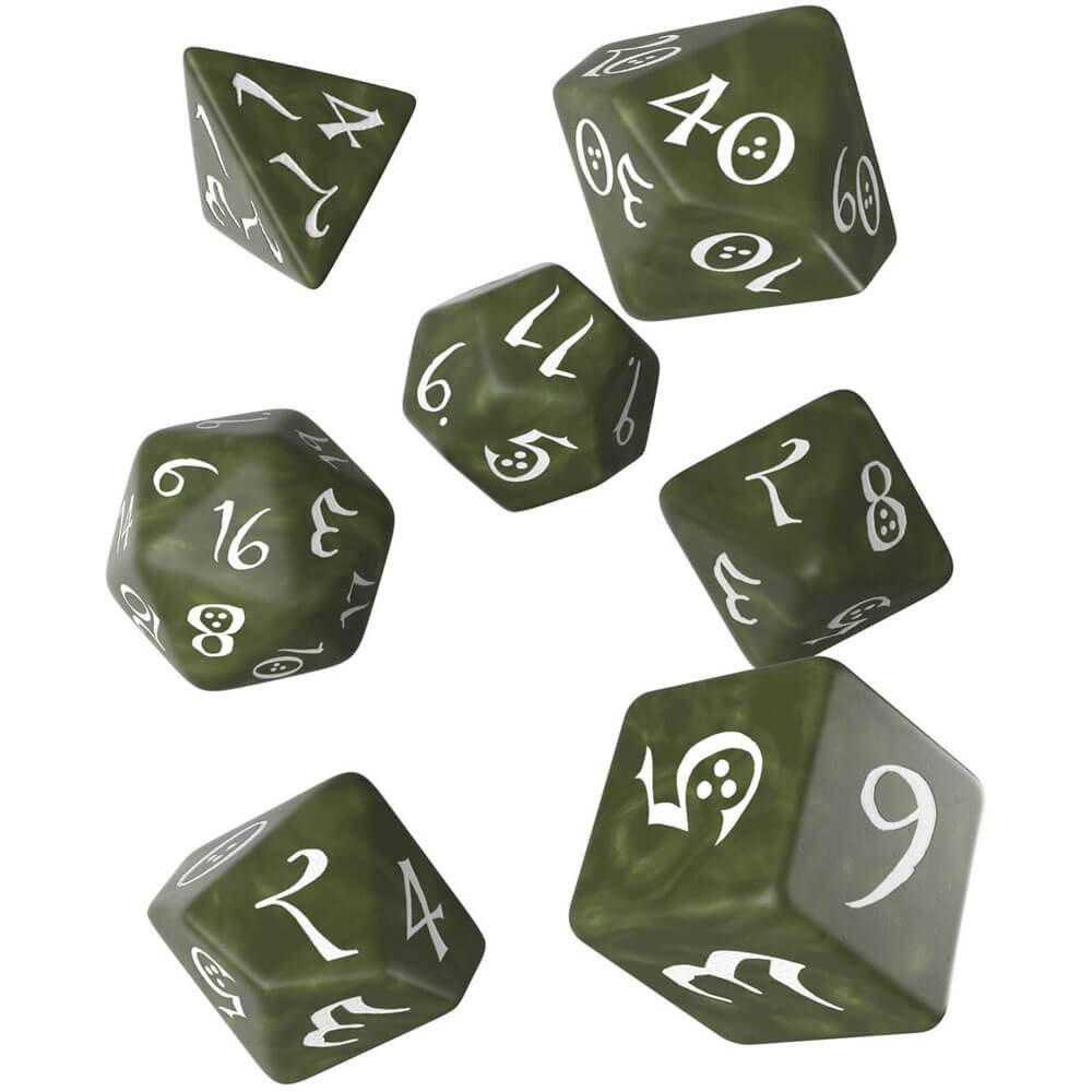 Q taller Classic RPG Dice Juego de 7