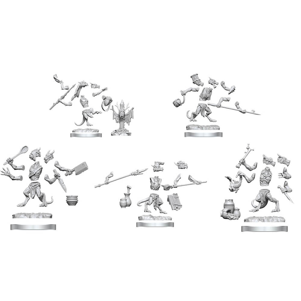 D&D Frameworks Miniaturowe modele Zestaw 7PC