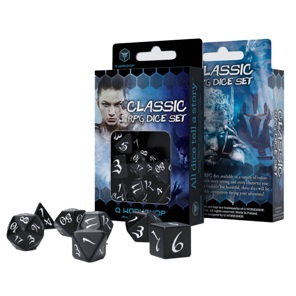 Q Workshop Classic Dice Set 7pcs