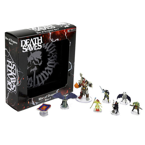 D&D Death Saves War of Dragons Premium Figures