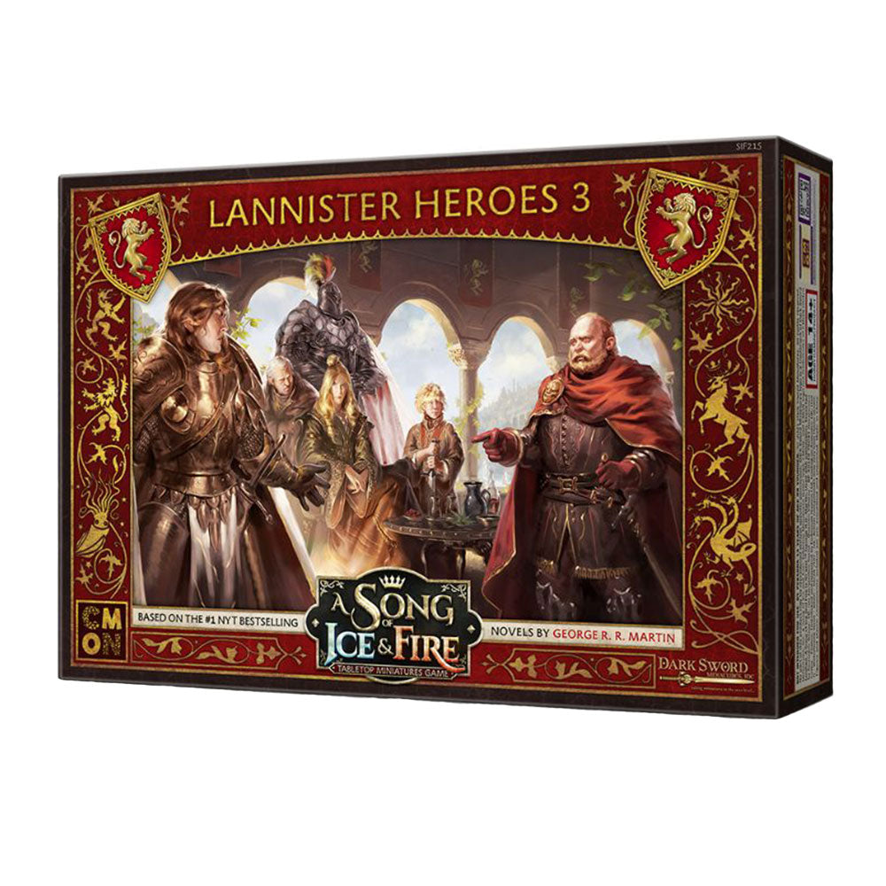 En Song of Ice & Fire Lannister Mini Figure Set