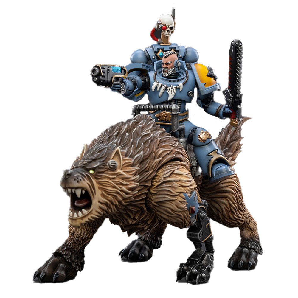 Space Wolves Thunderwolf Cavalry 1/18 skalafigur