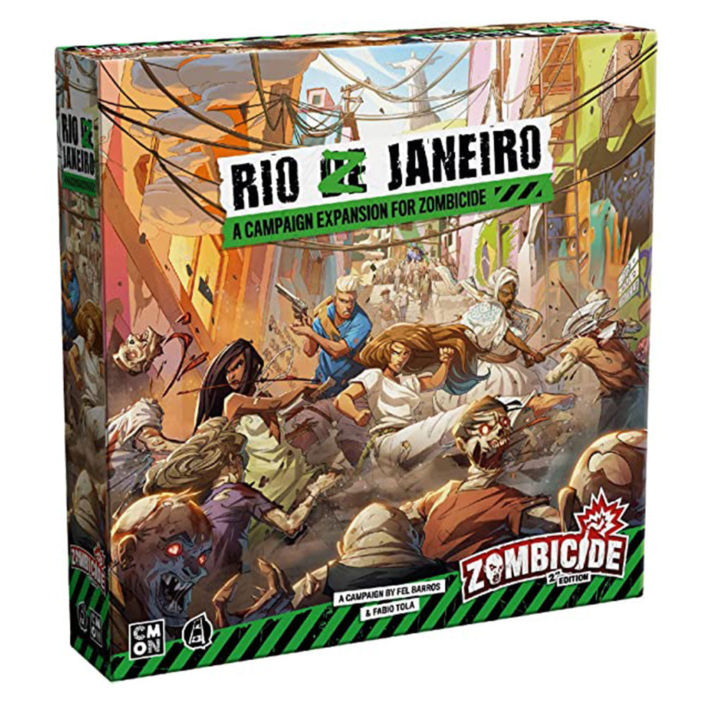 Jogo de tabuleiro de 2ª edição de zombicida